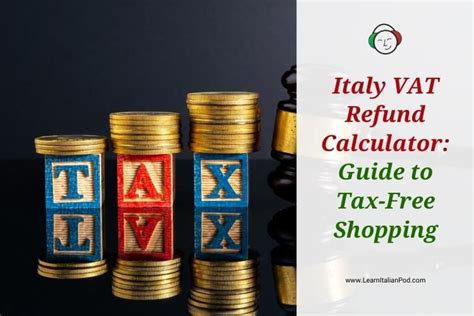 tax refund in italy